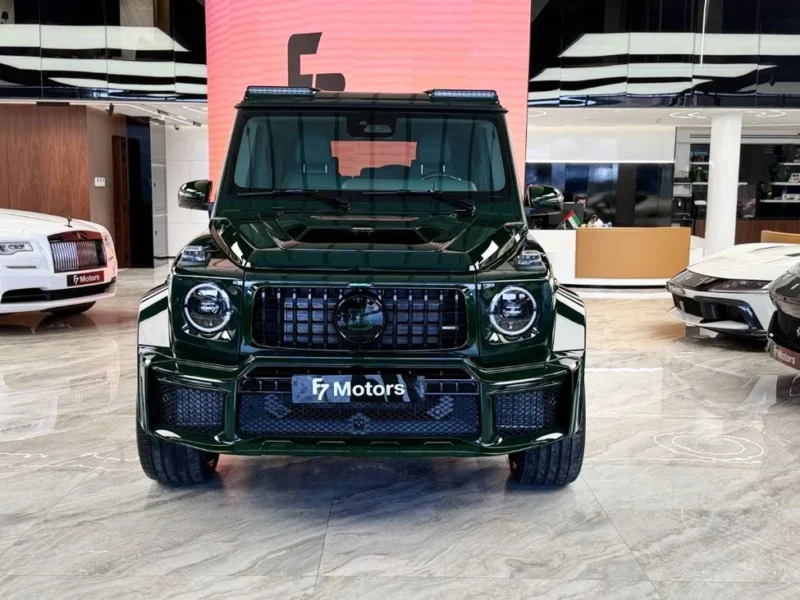 2026 Mercedes-Benz AMG G 63 Brabus G800 4.0L V8 Bi-Turbo Engine Green SUV