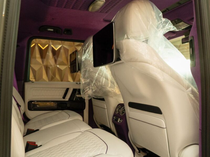 2025 Mercedes-Benz G 63 AMG BRABUS G 800 4.0L V8 Biturbo Engine Grey White SUV