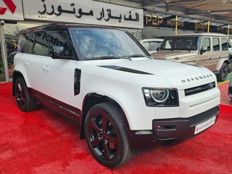 2026 Land Rover Defender P400 HSE 3.0 Litres 6 Cylinders Petrol Engine White SUV
