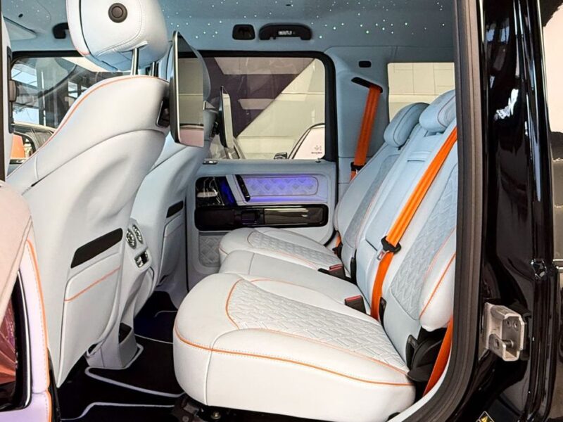 2025 Mercedes-Benz AMG G 63 Brabus G800 4.0L V8 Bi-Turbo Engine Black Blue SUV