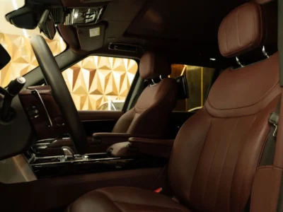 2023 Land Rover Range Rover Autobiography P530 4.4L 8 Cylinders Black Maroon SUV