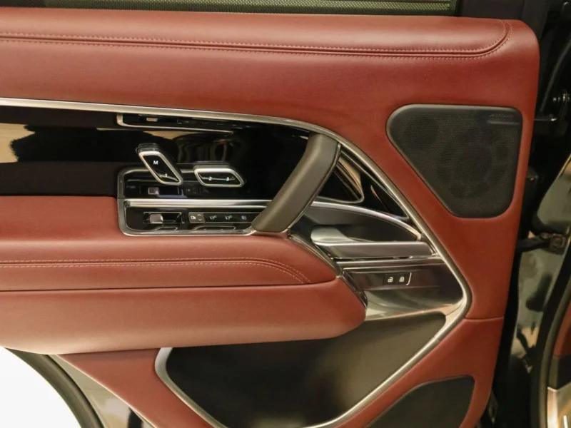 2023 Land Rover Range Rover Autobiography P530 4.4L 8 Cylinders Black Maroon SUV