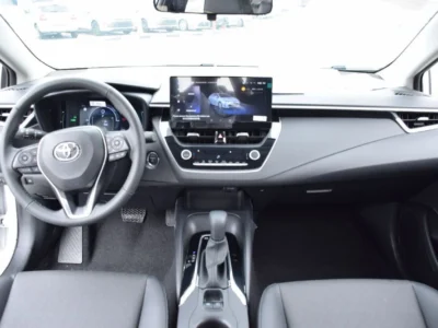2025 Toyota Corolla Elite 1.8 Litres Hybrid 4 Cylinder Engine White Grey Sedan