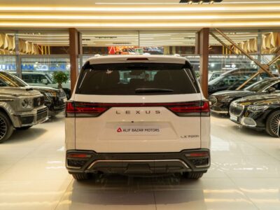 2025 Lexus LX700h F Sport 3.5 Litres 6 Cylinders Hybrid Engine White Red SUV