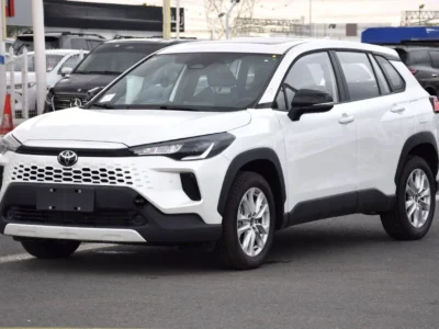 2025 Toyota Corolla Cross 2.0 Litres 4 Cylinders Hybrid Engine White Black SUV