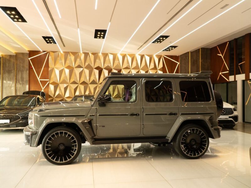 2025 Mercedes-Benz G 63 AMG BRABUS G 800 4.0L V8 Biturbo Engine Grey White SUV