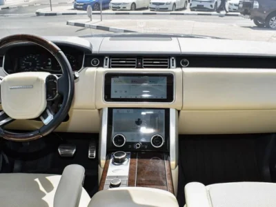 2022 Land Rover Range Rover HSE P400 3.0L 6-Cylinder Inline Petrol Blue Beige SUV