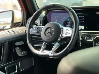 2020 Mercedes-Benz G 63 AMG 4.0 Litres V8 Biturbo Engine White Black SUV Brabus Kit