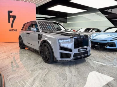 2026 Rolls‑Royce Cullinan Original Mansory Crafted 6.75L V12 Twin-Turbo Grey Blue SUV