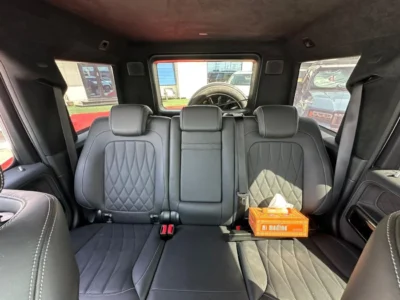 2020 Mercedes-Benz G 63 AMG 4.0 Litres V8 Biturbo Engine White Black SUV Brabus Kit