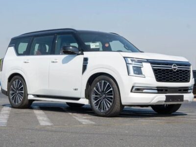 2026 Nissan Patrol LE Platinum City 3.5L V6 Twin-Turbo Engine White Red SUV GCC