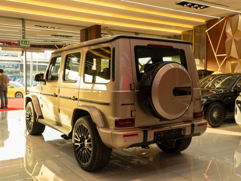 2025 Mercedes-Benz G 63 AMG 4.0 Litres V8 Biturbo Petrol Engine Gold Brown SUV