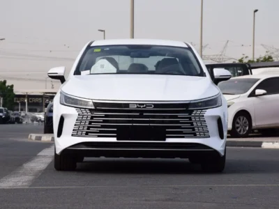 2025 BYD DESTROYER 05 DMI 55KM 1.5L 4 Cylinders Hybrid Engine White Beige SUV