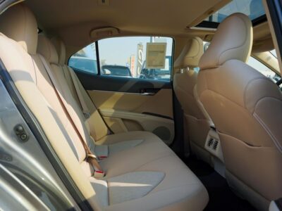 2022 Toyota Camry 2.5 Litres 4 Cylinders Hybrid Engine Gold Beige Sedan GCC Specs