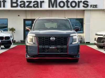 2026 Nissan Armada Nismo 3.5 Litres 6 Cylinders Petrol Engine Blue Red SUV
