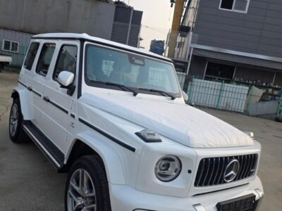 2026 Mercedes-Benz G 63 AMG 4.0 Litres V8 Biturbo Petrol Engine White SUV