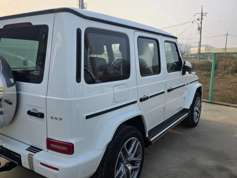 2026 Mercedes-Benz G 63 AMG 4.0 Litres V8 Biturbo Petrol Engine White SUV