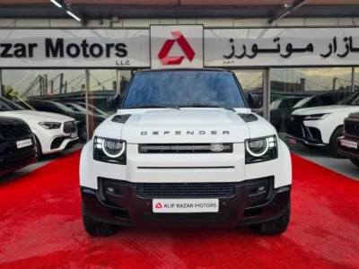 2026 Land Rover Defender P400 HSE 3.0 Litres 6 Cylinders Petrol Engine White SUV