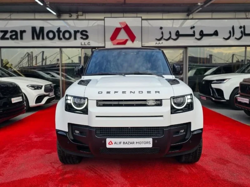 2026 Land Rover Defender P400 HSE 3.0 Litres 6 Cylinders Petrol Engine White SUV