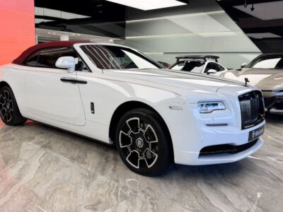 2017 Rolls-Royce Dawn Bespoke Silver Package 6.6L V12 Twin-Turbo White Red Convertible