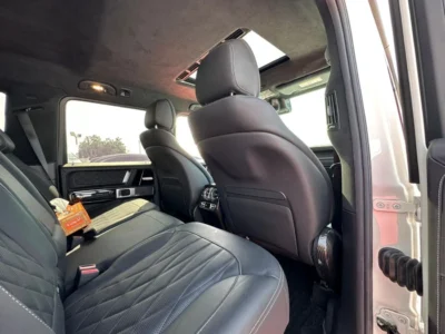 2020 Mercedes-Benz G 63 AMG 4.0 Litres V8 Biturbo Engine White Black SUV Brabus Kit