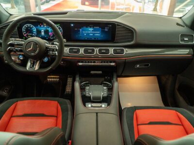 2024 Mercedes-Benz GLE 63 S AMG Coupe 4MATIC+ 4.0L V8 Biturbo White Red Coupe