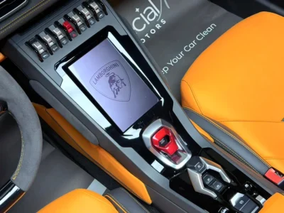 2024 Lamborghini Huracan EVO Spyder 10 Cylinders Engine Grey Orange Convertible