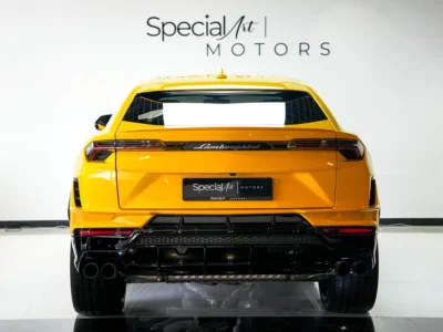 2024 Lamborghini Urus S 8 Cylinder petrol Engine Yellow Black SUV Carbon Fiber Interior