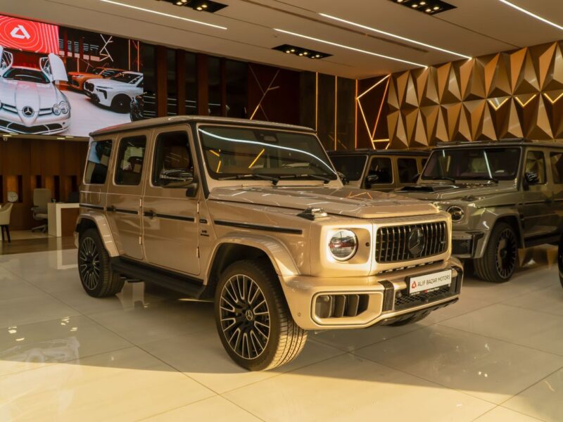 2025 Mercedes-Benz G 63 AMG 4.0 Litres V8 Biturbo Petrol Engine Gold Brown SUV