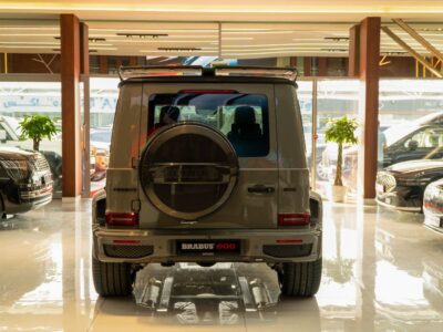 2025 Mercedes-Benz G 63 AMG BRABUS G 800 4.0L V8 Biturbo Engine Grey White SUV