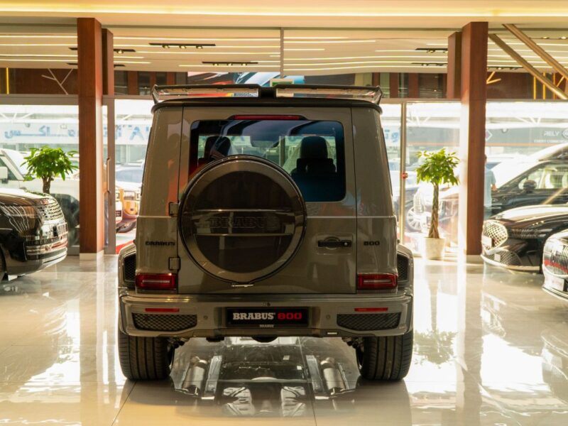 2025 Mercedes-Benz G 63 AMG BRABUS G 800 4.0L V8 Biturbo Engine Grey White SUV