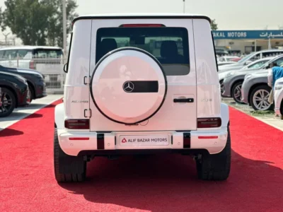 2020 Mercedes-Benz G 63 AMG 4.0 Litres V8 Biturbo Engine White Black SUV Brabus Kit