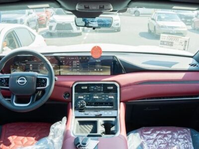 2026 Nissan Patrol LE Platinum City 3.5L V6 Twin-Turbo Engine White Red SUV GCC