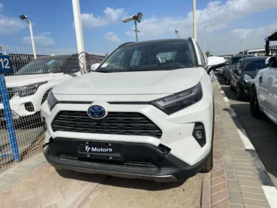 2025 Toyota RAV 4 2.5 Litres inline-4 Hybrid Engine White Grey SUV Full Option