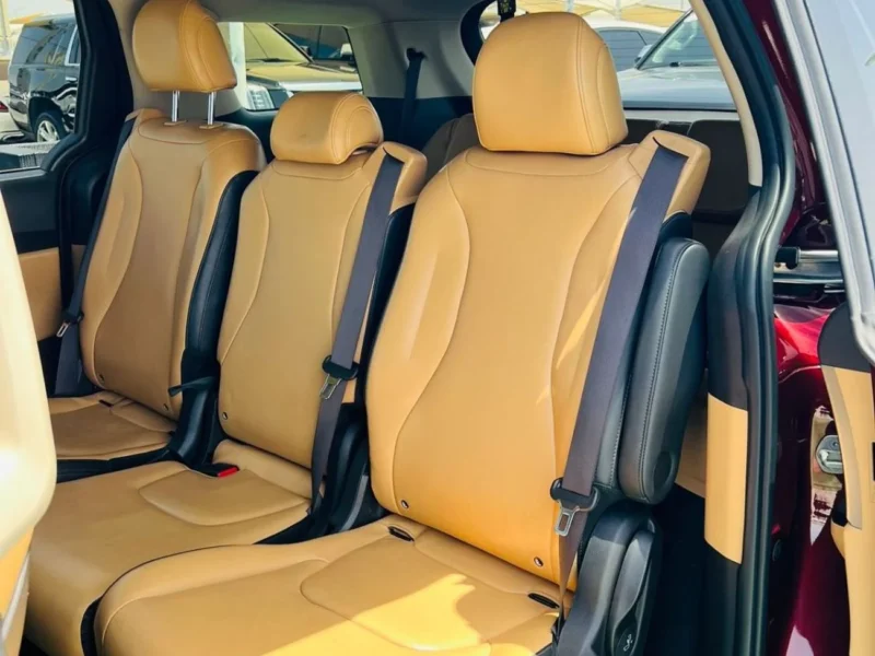 2021 KIA CARNIVAL SXL 3.5 Litres V6 Petrol Engine Red Brown SUV Full Options