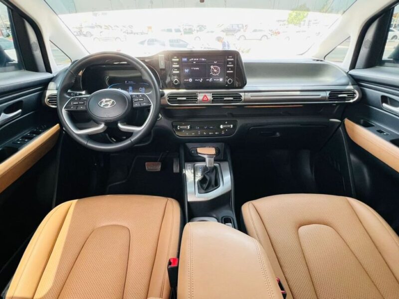 2025 HYUNDAI STARGAZER Smartstream G1.5L AT V4 Engine White Brown Van Full Options