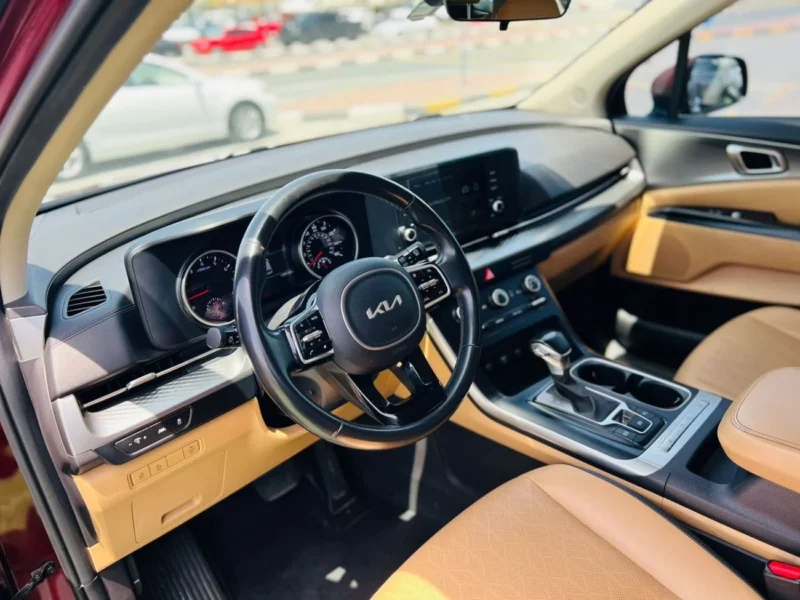 2021 KIA CARNIVAL SXL 3.5 Litres V6 Petrol Engine Red Brown SUV Full Options