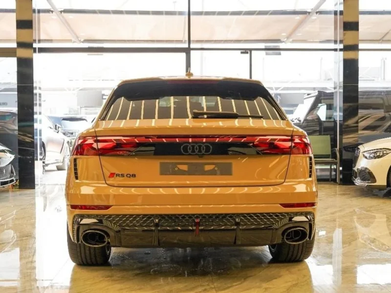 2025 Audi RS Q8 TFSI Quattro 4.0 Litres V8 Twin-Turbo Engine Brown Beige SUV