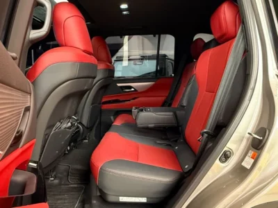 2022 Lexus LX600 F-Sport Launch Edition 3.5L V6 Twin-Turbo Engine Gold Red SUV GCC