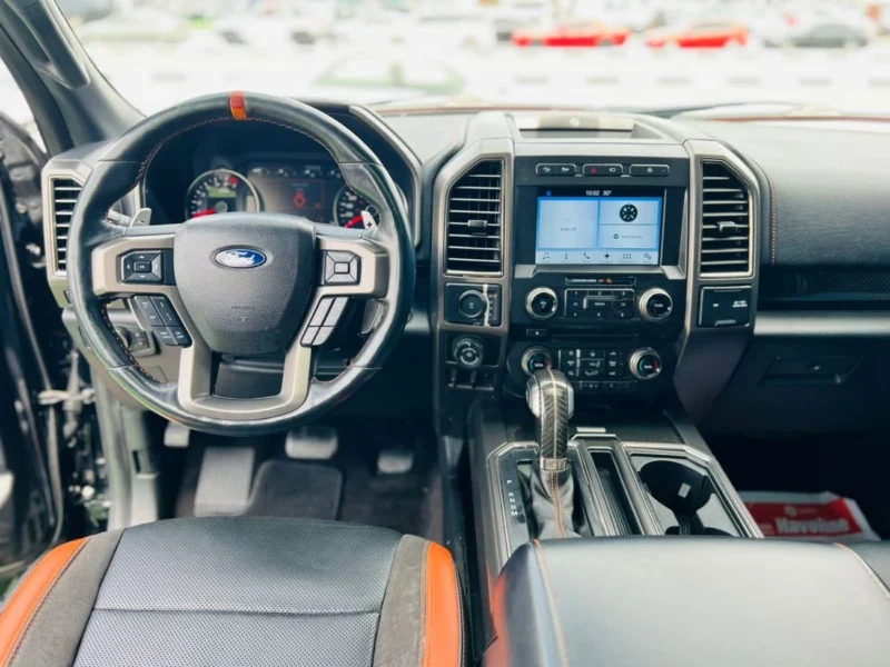 2018 FORD RAPTOR F 150 3.5L V6 Petrol Engine Black Pickup Truck Full Options GCC