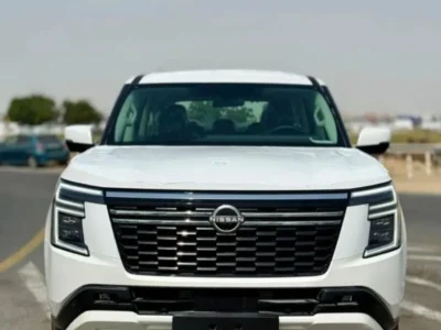 2026 Nissan Patrol XE 3.5L V6 Twin-Turbo Petrol Engine White Black SUV GCC Specs