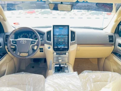 2021 TOYOTA LAND CRUISER GXR 5.7 Litres V8 Petrol Engine White Beige SUV Full Option