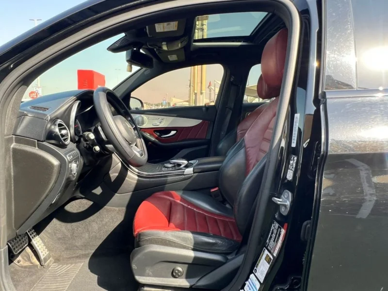 2019 MERCEDES-BENZ GLC 43 3.0 Litres V6 Petrol Engine Black Red SUV Full Option