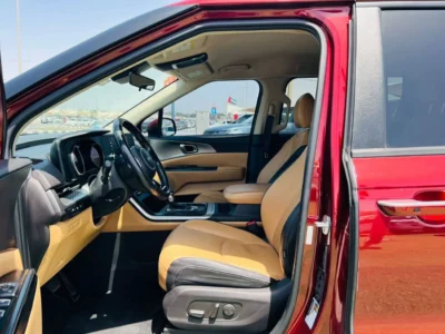 2021 KIA CARNIVAL SXL 3.5 Litres V6 Petrol Engine Red Brown SUV Full Options