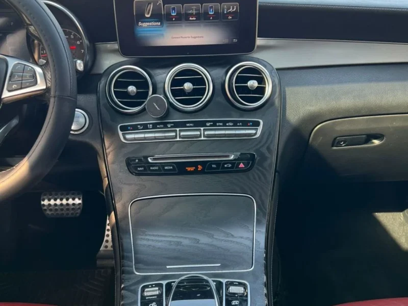 2019 MERCEDES-BENZ GLC 43 3.0 Litres V6 Petrol Engine Black Red SUV Full Option