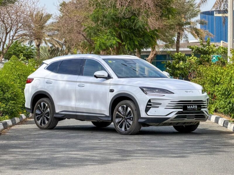2025 BYD Song Plus DM-i 1.5L 4 Cylinders Plug-In Hybrid Engine White SUV