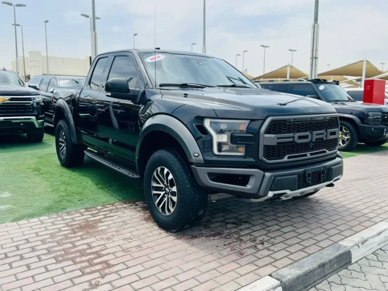 2018 FORD RAPTOR F 150 3.5L V6 Petrol Engine Black Pickup Truck Full Options GCC
