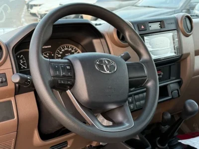 2025 Toyota Land Cruiser Pick Up Std 4.0L V6 Petrol Single Cab Utility 4WD Tan GCC