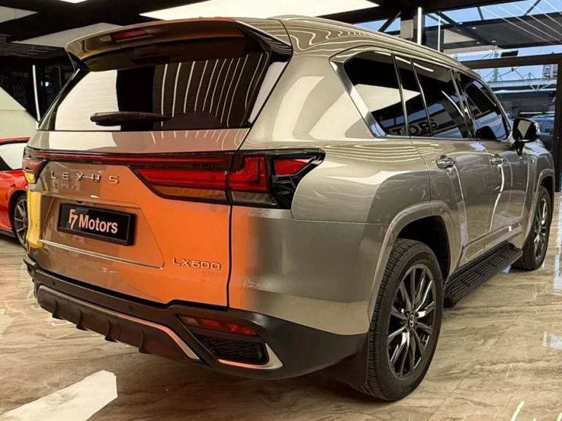2022 Lexus LX600 F-Sport Launch Edition 3.5L V6 Twin-Turbo Engine Gold Red SUV GCC