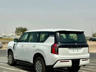 2026 Nissan Patrol XE 3.5L V6 Twin-Turbo Petrol Engine White Black SUV GCC Specs